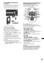 Предварительный просмотр 101 страницы Sony CDX-GT33U Operating Instructions Manual