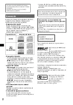 Предварительный просмотр 18 страницы Sony CDX-GT350 Operating Instructions Manual