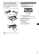 Предварительный просмотр 21 страницы Sony CDX-GT350 Operating Instructions Manual