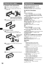 Предварительный просмотр 32 страницы Sony CDX-GT350 Operating Instructions Manual