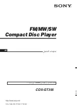 Preview for 36 page of Sony CDX-GT355 Operating Instructions Manual