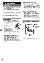 Предварительный просмотр 18 страницы Sony CDX-GT35U - Fm/am Compact Disc Player Operating Instructions Manual