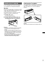 Предварительный просмотр 29 страницы Sony CDX-GT35U - Fm/am Compact Disc Player Operating Instructions Manual