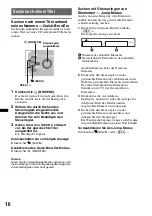 Предварительный просмотр 32 страницы Sony CDX-GT35U - Fm/am Compact Disc Player Operating Instructions Manual