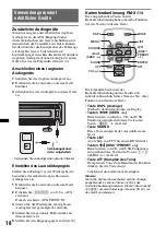 Предварительный просмотр 40 страницы Sony CDX-GT35U - Fm/am Compact Disc Player Operating Instructions Manual