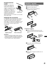 Предварительный просмотр 67 страницы Sony CDX-GT35U - Fm/am Compact Disc Player Operating Instructions Manual