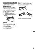 Предварительный просмотр 101 страницы Sony CDX-GT35U - Fm/am Compact Disc Player Operating Instructions Manual