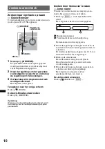 Предварительный просмотр 104 страницы Sony CDX-GT35U - Fm/am Compact Disc Player Operating Instructions Manual