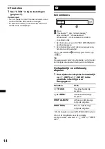 Предварительный просмотр 108 страницы Sony CDX-GT35U - Fm/am Compact Disc Player Operating Instructions Manual