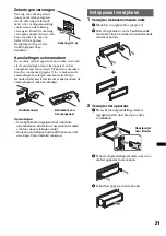 Предварительный просмотр 115 страницы Sony CDX-GT35U - Fm/am Compact Disc Player Operating Instructions Manual