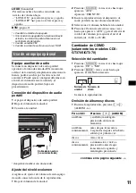 Preview for 27 page of Sony CDX-GT370 Operating Instructions Manual