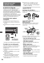 Preview for 34 page of Sony CDX-GT383A Operating Instructions Manual