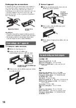 Preview for 32 page of Sony CDX-GT400 - Fm/am Compact Disc Player Operating Instructions Manual