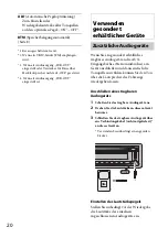 Предварительный просмотр 44 страницы Sony CDX-GT40U Operating Instructions Manual