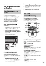 Preview for 123 page of Sony CDX-GT40U Operating Instructions Manual