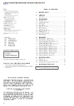 Preview for 2 page of Sony CDX-GT40U Service Manual