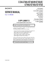 Preview for 59 page of Sony CDX-GT40U Service Manual