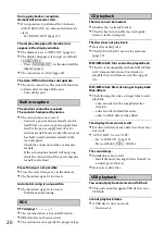 Preview for 20 page of Sony CDX-GT40UW Operating Instructions Manual