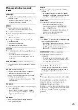 Preview for 45 page of Sony CDX-GT40UW Operating Instructions Manual