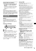 Preview for 51 page of Sony CDX-GT410U - Fm/am Compact Disk Player Operating Instructions Manual