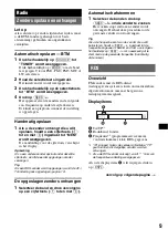 Preview for 95 page of Sony CDX-GT410U - Fm/am Compact Disk Player Operating Instructions Manual