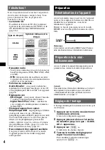 Preview for 22 page of Sony CDX GT420U - Radio / CD Operating Instructions Manual