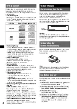 Предварительный просмотр 24 страницы Sony CDX-GT420U Operating Instructions Manual