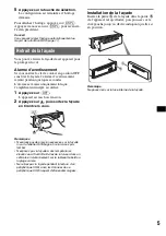 Предварительный просмотр 47 страницы Sony CDX-GT420U Operating Instructions Manual