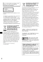 Предварительный просмотр 88 страницы Sony CDX-GT420U Operating Instructions Manual