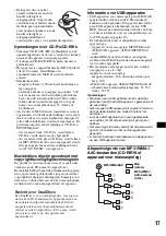 Предварительный просмотр 103 страницы Sony CDX-GT420U Operating Instructions Manual