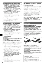 Предварительный просмотр 104 страницы Sony CDX-GT420U Operating Instructions Manual