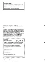 Предварительный просмотр 112 страницы Sony CDX-GT420U Operating Instructions Manual