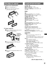 Предварительный просмотр 35 страницы Sony CDX GT430IP Operating Instructions Manual