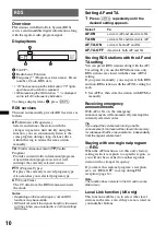 Preview for 10 page of Sony CDX-GT434U Operating Instructions Manual