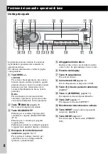 Предварительный просмотр 78 страницы Sony CDX-GT440U - Fm/am Compact Disc Player Operating Instructions Manual