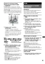 Предварительный просмотр 81 страницы Sony CDX-GT440U - Fm/am Compact Disc Player Operating Instructions Manual