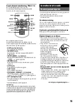 Предварительный просмотр 113 страницы Sony CDX-GT440U - Fm/am Compact Disc Player Operating Instructions Manual