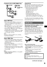 Предварительный просмотр 15 страницы Sony CDX-GT44IP Operating Instructions Manual