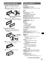 Предварительный просмотр 95 страницы Sony CDX-GT44IP Operating Instructions Manual