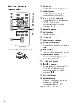 Предварительный просмотр 8 страницы Sony CDX-GT44U Operating Instructions Manual