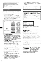 Предварительный просмотр 18 страницы Sony CDX-GT450 Operating Instructions Manual