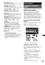 Предварительный просмотр 69 страницы Sony CDX-GT450U Operating Instructions Manual