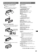 Предварительный просмотр 99 страницы Sony CDX-GT450U Operating Instructions Manual