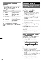 Предварительный просмотр 116 страницы Sony CDX-GT450U Operating Instructions Manual