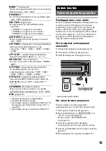 Предварительный просмотр 121 страницы Sony CDX-GT450U Operating Instructions Manual