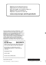 Предварительный просмотр 132 страницы Sony CDX-GT450U Operating Instructions Manual