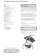 Предварительный просмотр 2 страницы Sony CDX-GT450U Service Manual