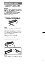 Preview for 27 page of Sony CDX-GT45IP Operating Instructions Manual