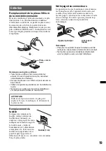 Preview for 63 page of Sony CDX-GT45IP Operating Instructions Manual