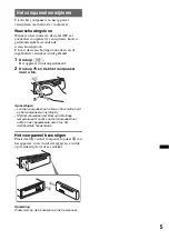 Preview for 93 page of Sony CDX-GT45IP Operating Instructions Manual